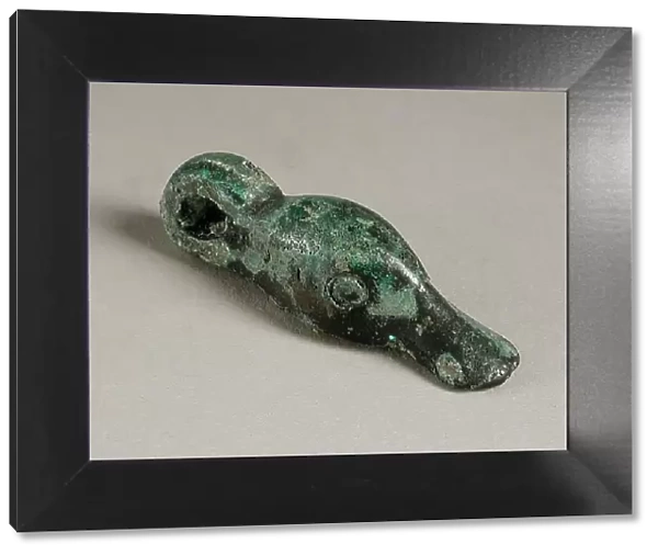 Duck Head Amulet, Late Period-Roman Period (711 BCE-300 CE). Creator: Unknown
