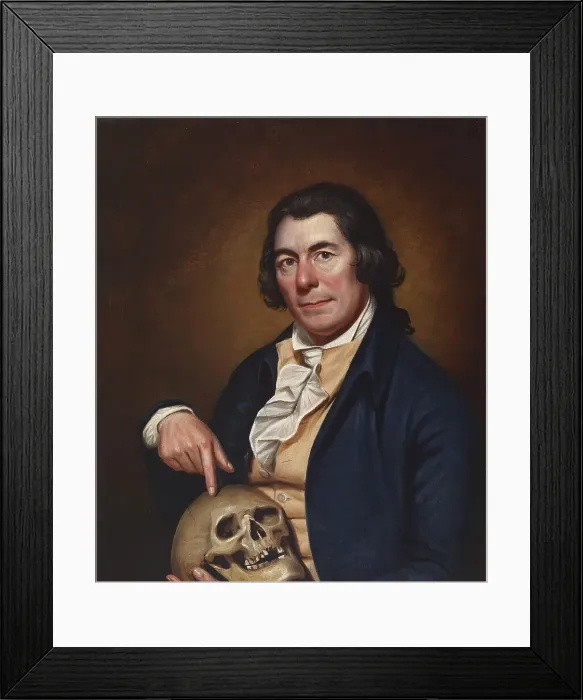 Framed Print : Portrait of Dr. Meer, c1795. Creator: Rembrandt Peale Framed Print : Portrait of Dr. Meer, c1795. Creator: Rembrandt Peale