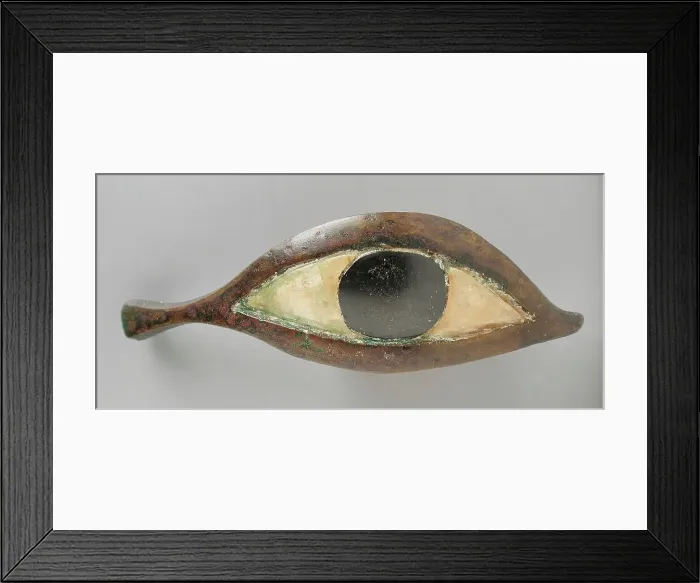 Framed Print : Eye from a Coffin, 21st-26th Dynasty (1081-525 BCE). Creator: Unknown Framed Print : Eye from a Coffin, 21st-26th Dynasty (1081-525 BCE). Creator: Unknown