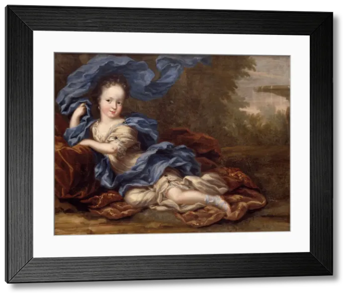 Framed Print : Hedvig Sofia, 1681-1708, Princess of Sweden, Duchess of Holstein-Gottorp, 1684. Creator: David Klocker Ehrenstrahl Framed Print : Hedvig Sofia, 1681-1708, Princess of Sweden, Duchess of Holstein-Gottorp, 1684. Creator: David Klocker Ehrenstrahl