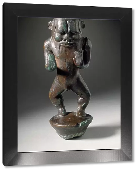 Figurine of the God Bes, 711-657 B.C.. Creator: Unknown