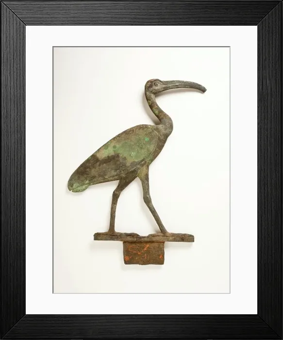 Framed Print : Ibis Processional Standard (image 2 of 2), 664-525 B.C.. Creator: Unknown Framed Print : Ibis Processional Standard (image 2 of 2), 664-525 B.C.. Creator: Unknown