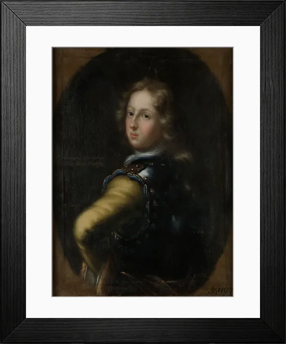 Framed Print : Karl Vilhelm, 1679-1738, Margrave of Baden-Durlach, c17th century. Creator: David Klocker Ehrenstrahl Framed Print : Karl Vilhelm, 1679-1738, Margrave of Baden-Durlach, c17th century. Creator: David Klocker Ehrenstrahl