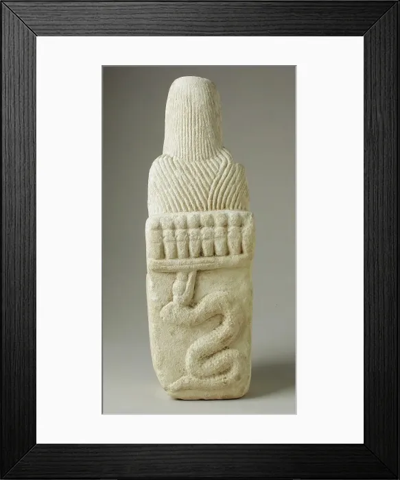 Framed Print : Sculpture of a Mother and Child, Late Roman Period-Early Coptic Period (200-400 CE) or modern. Creator: Unknown Framed Print : Sculpture of a Mother and Child, Late Roman Period-Early Coptic Period (200-400 CE) or modern. Creator: Unknown