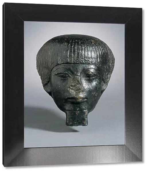 Head of an Official, 1391-1353 B.C.. Creator: Unknown