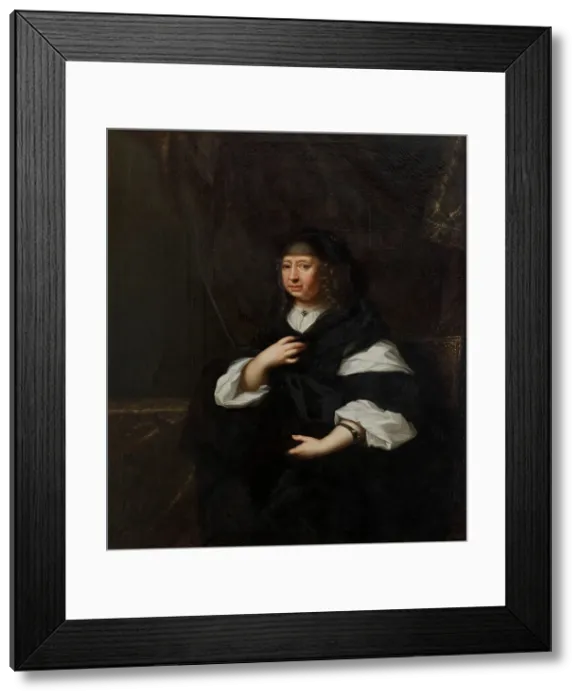 Framed Print : Maria Elisabet, 1610-1684, Princess of Saxony, Duchess of Holstein-Gottorp, 17th century. Creator: David Klocker Ehrenstrahl Framed Print : Maria Elisabet, 1610-1684, Princess of Saxony, Duchess of Holstein-Gottorp, 17th century. Creator: David Klocker Ehrenstrahl