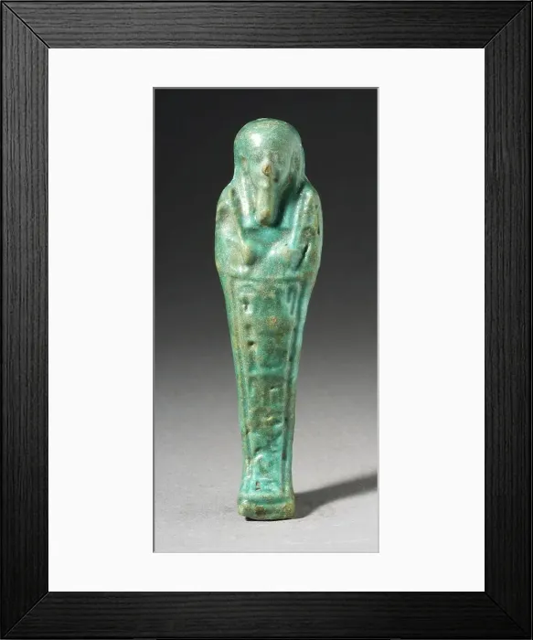 Framed Print : Shabti, Middle Kingdom-Ptolemaic Period (2061-31 BCE). Creator: Unknown Framed Print : Shabti, Middle Kingdom-Ptolemaic Period (2061-31 BCE). Creator: Unknown