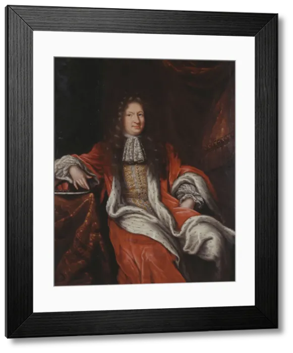 Framed Print : Nils Gyldestolpe, 1642-1709, 1691. Creator: David Klocker Ehrenstrahl Framed Print : Nils Gyldestolpe, 1642-1709, 1691. Creator: David Klocker Ehrenstrahl