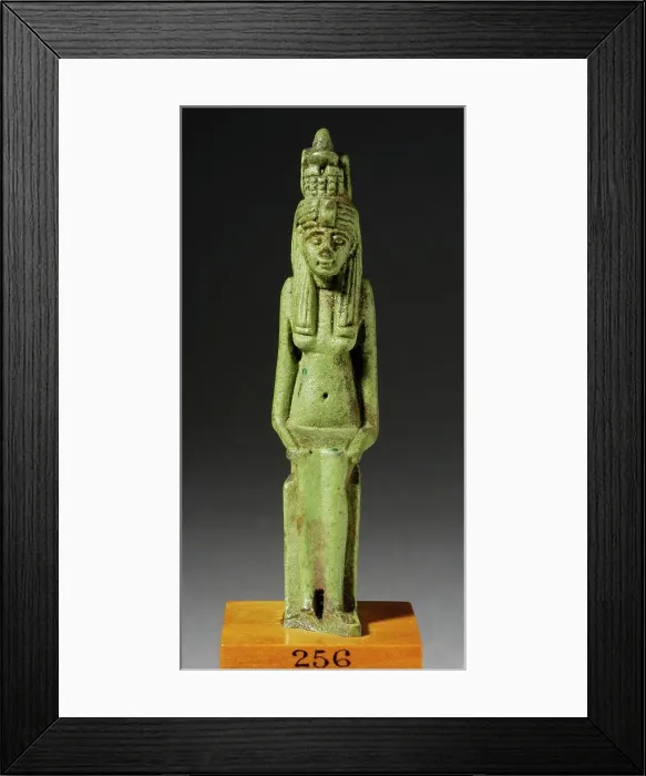 Framed Print : H'At-Mehit, New Kingdom-Late Period (1569-333 BCE). Creator: Unknown Framed Print : H'At-Mehit, New Kingdom-Late Period (1569-333 BCE). Creator: Unknown