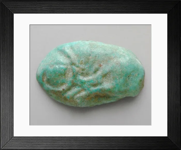 Framed Print : Plaque, Egypt, New Kingdom (circa 1569 - 1081 BCE). Creator: Unknown Framed Print : Plaque, Egypt, New Kingdom (circa 1569 - 1081 BCE). Creator: Unknown