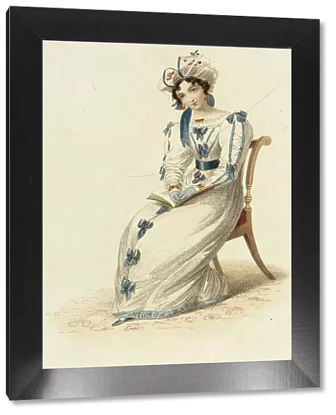 Fashion Plate (Morning Dress), 1827. Creator: Rudolph Ackermann