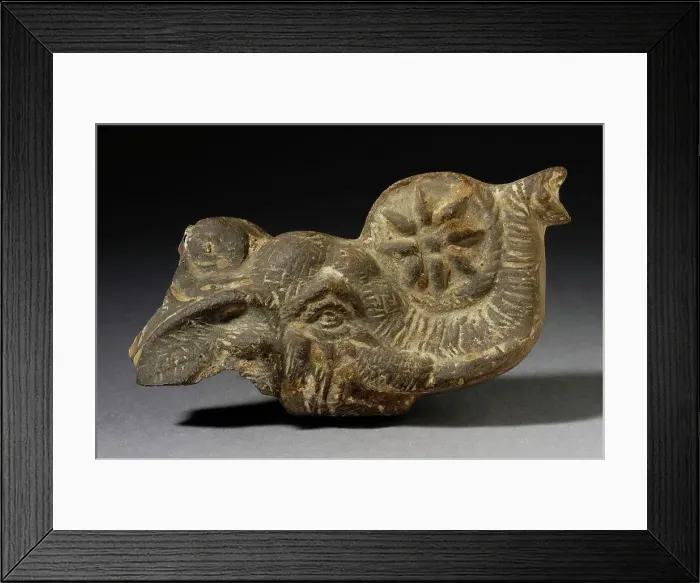 Framed Print : Elephant, Ptolemaic Period-Roman Period (332 BCE-337 CE). Creator: Unknown Framed Print : Elephant, Ptolemaic Period-Roman Period (332 BCE-337 CE). Creator: Unknown