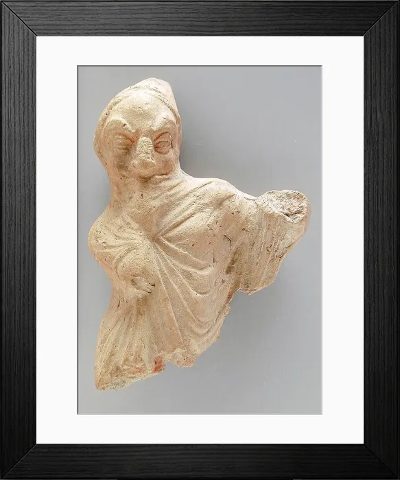 Framed Print : Draped Male, Ptolemaic Period-Roman Period (332 BCE-337 CE). Creator: Unknown Framed Print : Draped Male, Ptolemaic Period-Roman Period (332 BCE-337 CE). Creator: Unknown