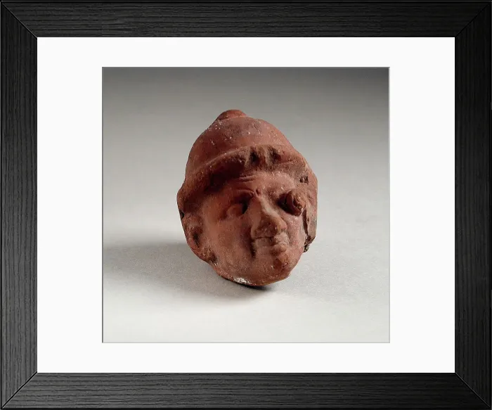 Framed Print : Head, Ptolemaic Period-Roman Period (332 BCE-337 CE). Creator: Unknown Framed Print : Head, Ptolemaic Period-Roman Period (332 BCE-337 CE). Creator: Unknown