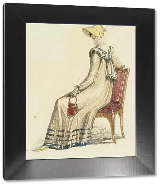 Fashion Plate (Carriage Dress), 1816. Creator: Rudolph Ackermann