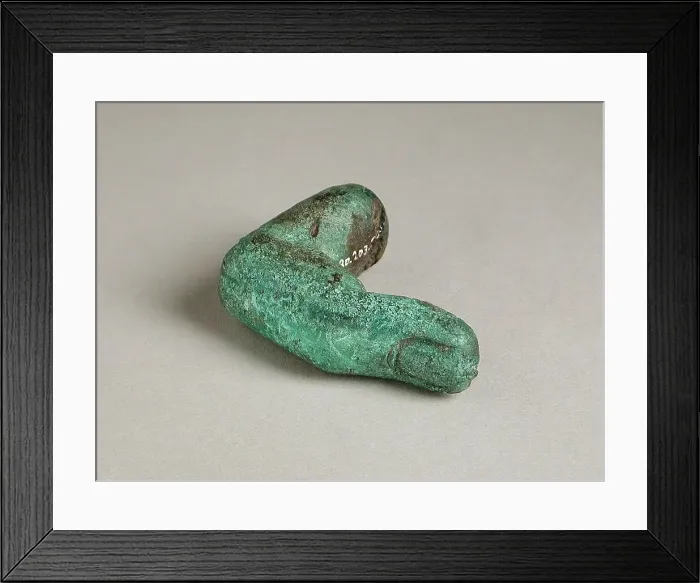 Framed Print : Figure of a Bent Human Index Finger, Ptolemaic Period-Roman Period (332 BCE-395 CE) or later. Creator: Unknown Framed Print : Figure of a Bent Human Index Finger, Ptolemaic Period-Roman Period (332 BCE-395 CE) or later. Creator: Unknown