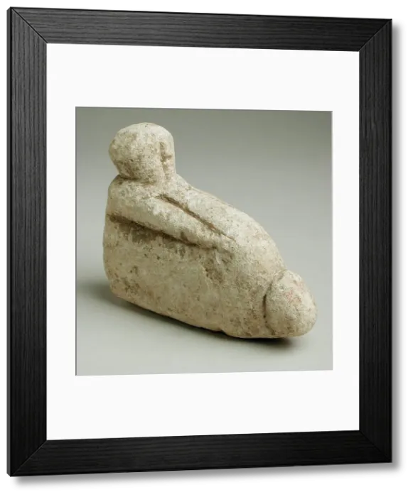 Framed Print : Phallic Figure, Ptolemaic Period (305-31 BCE). Creator: Unknown