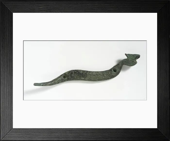 Framed Print : Figurine of the Horned Viper Hieroglyph, Ptolemaic Period (332-30 BCE) or earlier. Creator: Unknown Framed Print : Figurine of the Horned Viper Hieroglyph, Ptolemaic Period (332-30 BCE) or earlier. Creator: Unknown