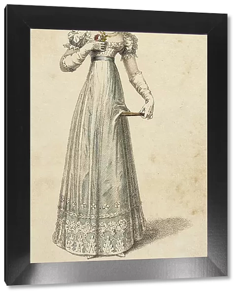 Fashion Plate (Full Dress), 1823. Creator: Rudolph Ackermann