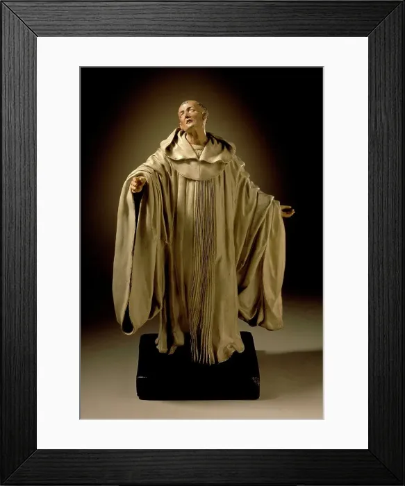 Framed Print : Saint Bernard, between c.1760 and c.1780. Creator: Unknown Framed Print : Saint Bernard, between c.1760 and c.1780. Creator: Unknown