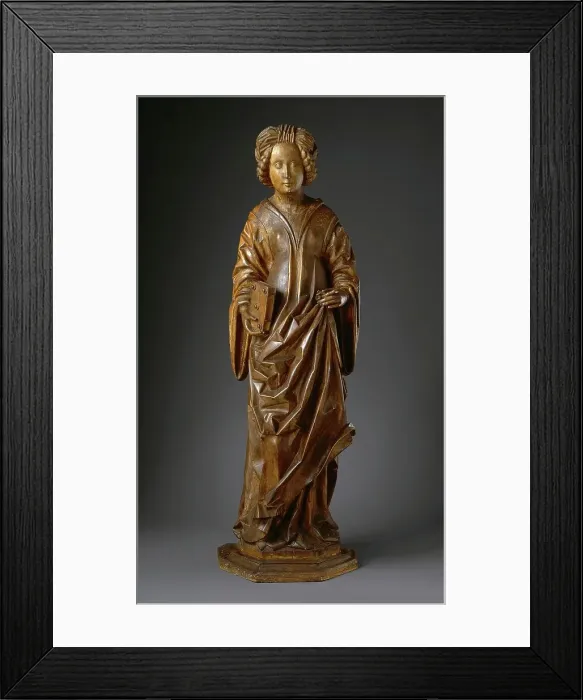 Framed Print : Female Saint (Saint Mary Magdalene), c.1510. Creator: Unknown Framed Print : Female Saint (Saint Mary Magdalene), c.1510. Creator: Unknown