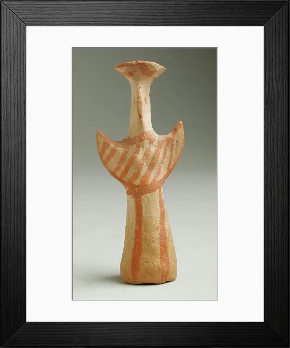 Framed Print : Figurine, 14th-12th century B.C.. Creator: Unknown Framed Print : Figurine, 14th-12th century B.C.. Creator: Unknown