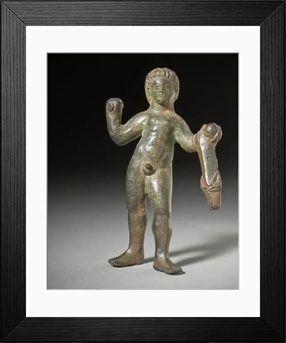 Framed Print : Herakles (?), 3rd century BC. Creator: Unknown Framed Print : Herakles (?), 3rd century BC. Creator: Unknown