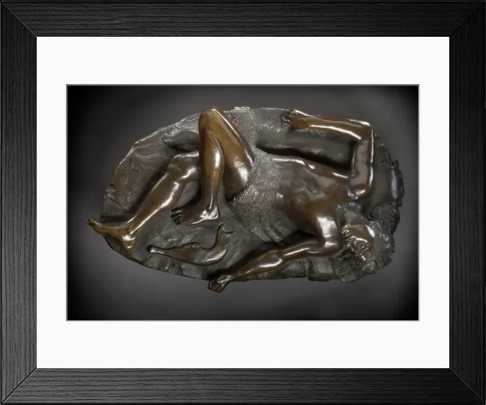 Framed Print : The Dead Abel (image 2 of 2), c.1840. Creator: Unknown Framed Print : The Dead Abel (image 2 of 2), c.1840. Creator: Unknown
