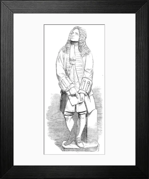 Framed Print : Leibnitz, 1860. Creator: Unknown Framed Print : Leibnitz, 1860. Creator: Unknown