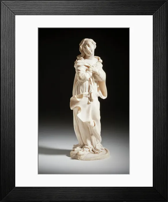 Framed Print : Virgin of the Immaculate Conception, Late 18th century. Creator: Unknown Framed Print : Virgin of the Immaculate Conception, Late 18th century. Creator: Unknown