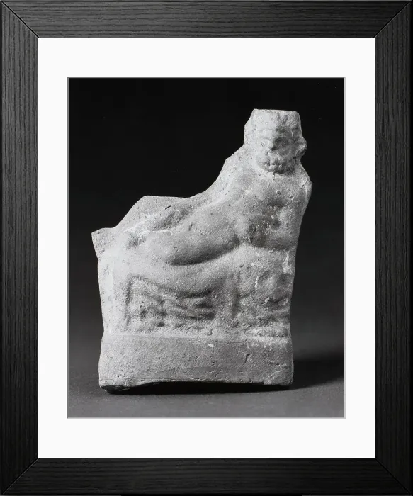 Framed Print : Figure of a Reclining Satyr, 1st century BCE-1st century CE. Creator: Unknown Framed Print : Figure of a Reclining Satyr, 1st century BCE-1st century CE. Creator: Unknown