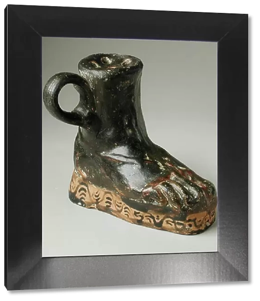 Oil-Jar (Askos) in the Form of a Foot Wearing a Sandal, 2nd century BC. Creator: Unknown