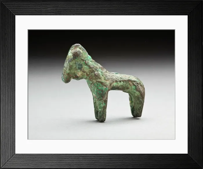 Framed Print : Horse, 3rd-2nd century B.C.. Creator: Unknown Framed Print : Horse, 3rd-2nd century B.C.. Creator: Unknown