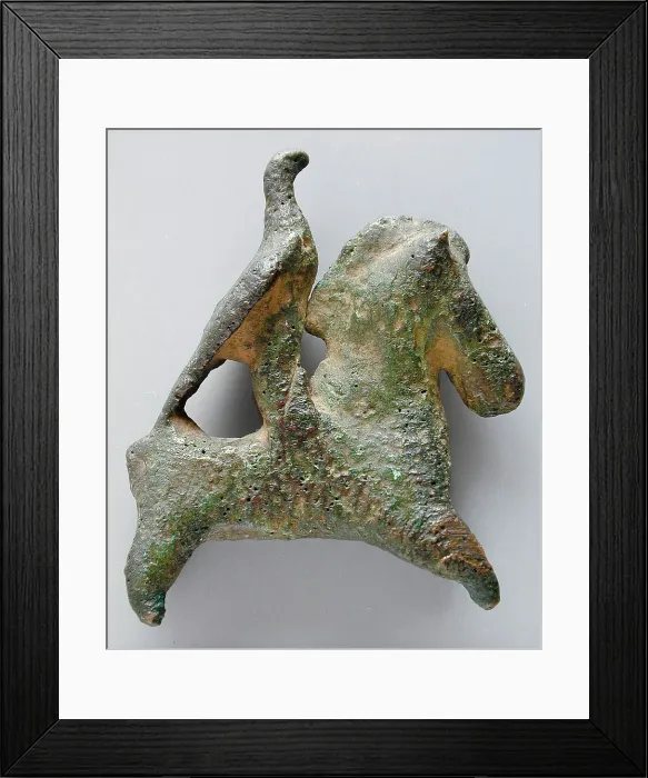 Framed Print : Horse, 3rd-2nd century B.C.. Creator: Unknown Framed Print : Horse, 3rd-2nd century B.C.. Creator: Unknown