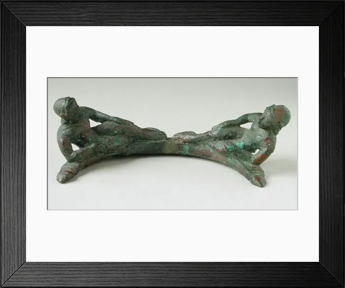 Framed Print : Rim Ornament, c.500 B.C.. Creator: Unknown Framed Print : Rim Ornament, c.500 B.C.. Creator: Unknown