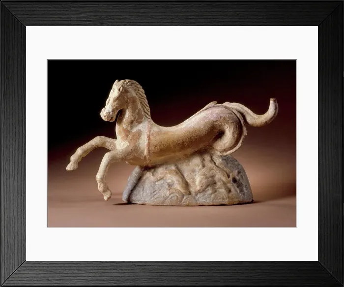 Framed Print : Hippocamp, 3rd century BC. Creator: Unknown