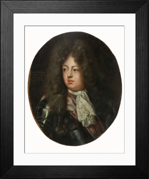 Framed Print : Karl Philip, 1669-1690, Prince of Braunschweig-Lüneburg. Creator: David von Krafft Framed Print : Karl Philip, 1669-1690, Prince of Braunschweig-Lüneburg. Creator: David von Krafft