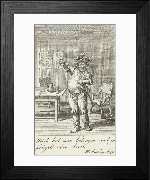 Framed Print : Plate 10 for Shakespeare's Macbeth, 1784. Creator: Daniel Nikolaus Chodowiecki Framed Print : Plate 10 for Shakespeare's Macbeth, 1784. Creator: Daniel Nikolaus Chodowiecki