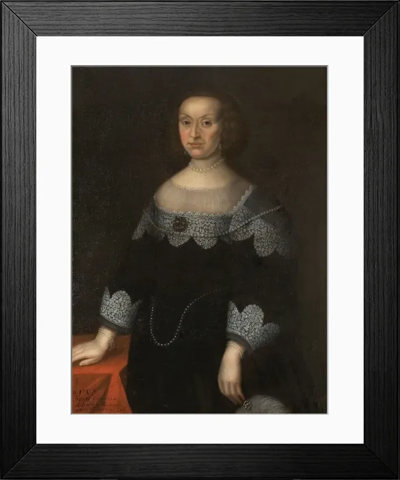 Framed Print : Katarina, 1584-1638, Princess of Sweden, Palatine Countess of Zweibrücken. Creator: Jacob Heinrich Elbfas Framed Print : Katarina, 1584-1638, Princess of Sweden, Palatine Countess of Zweibrücken. Creator: Jacob Heinrich Elbfas