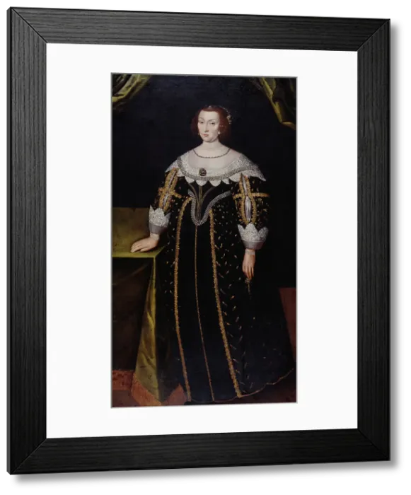 Framed Print : Katarina, 1584-1638, Princess of Sweden, Palatine Countess of Zweibrücken, 17th century. Creator: Jacob Heinrich Elbfas Framed Print : Katarina, 1584-1638, Princess of Sweden, Palatine Countess of Zweibrücken, 17th century. Creator: Jacob Heinrich Elbfas