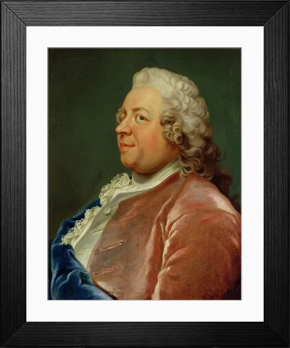 Framed Print : Klas Grill, 1705-1767, commercial council, mid-18th century. Creator: Jakob Bjorck Framed Print : Klas Grill, 1705-1767, commercial council, mid-18th century. Creator: Jakob Bjorck