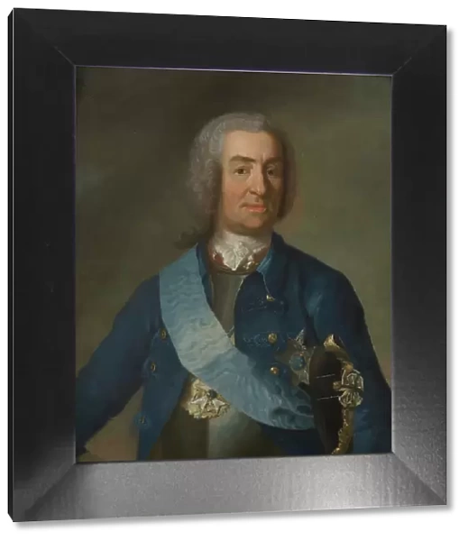 Mattias Alexander von Ungern-Sternberg, 1689-1763, baron, mid-late 18th century. Creator: Johan Henrik Scheffel