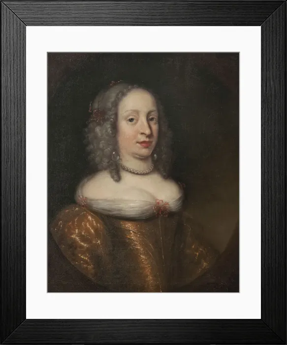 Framed Print : Magdalena Sibylla, 1631-1719, princess of Holstein-Gottorp, c.1651. Creator: Jurgen Ovens Framed Print : Magdalena Sibylla, 1631-1719, princess of Holstein-Gottorp, c.1651. Creator: Jurgen Ovens