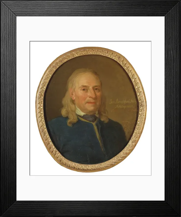Framed Print : Jon Bengtson from Ströby, 1719-1797, Member of Parliament, 1786. Creator: Lorens Pasch the Younger Framed Print : Jon Bengtson from Ströby, 1719-1797, Member of Parliament, 1786. Creator: Lorens Pasch the Younger