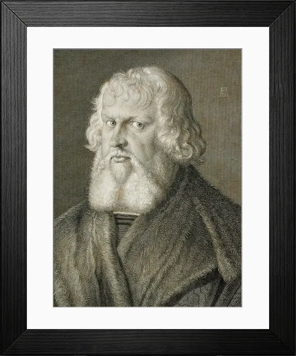 Framed Print : Hieronimus Holzschuher, 1843. Creator: Friedrich Wagner Framed Print : Hieronimus Holzschuher, 1843. Creator: Friedrich Wagner