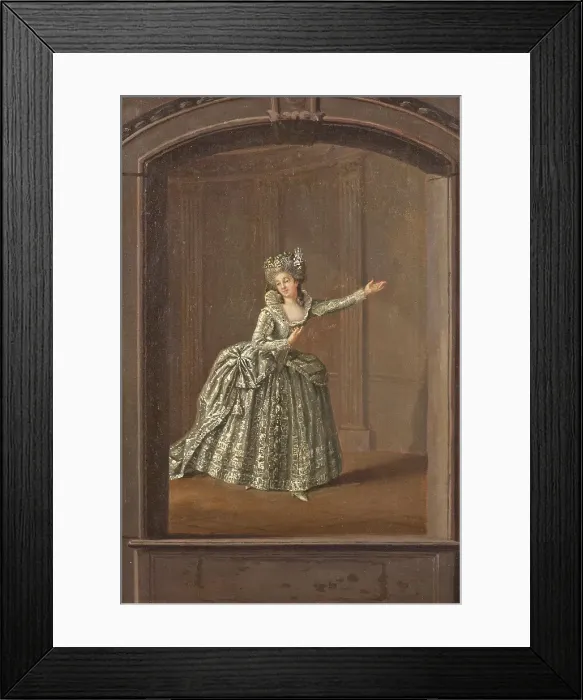 Framed Print : Hedvig Ulrika De la Gardie, 1761-1832, married Armfelt, late 18th-early 19th century. Creator: Per Hillestrom Framed Print : Hedvig Ulrika De la Gardie, 1761-1832, married Armfelt, late 18th-early 19th century. Creator: Per Hillestrom