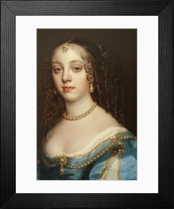 Framed Print : Catherine (1638-1705), Duchess of Branganza, Princess of Portugal, Queen of England... 17th century Creator: Peter Lely Framed Print : Catherine (1638-1705), Duchess of Branganza, Princess of Portugal, Queen of England... 17th century Creator: Peter Lely