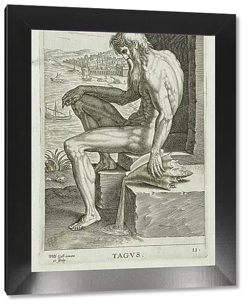 Tagus, 1586. Creator: Philip Galle