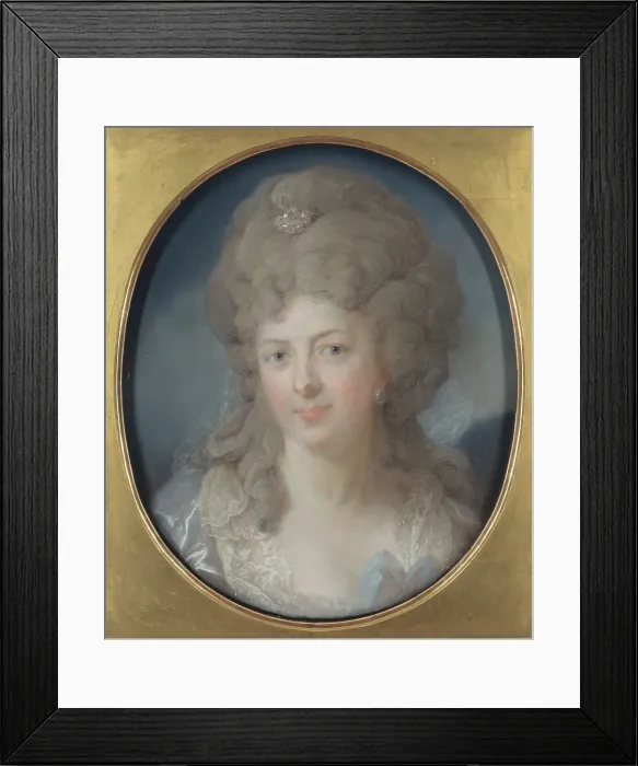 Framed Print : Mrs Ann Katarina Hedenberg, née Levin, 1793. Creator: Carl Gustaf Pilo Framed Print : Mrs Ann Katarina Hedenberg, née Levin, 1793. Creator: Carl Gustaf Pilo