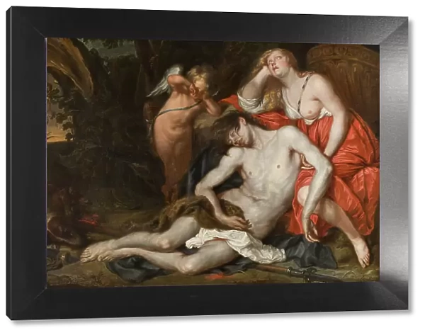 Venus Bewailing the Death of Adonis, mid-17th century. Creator: Workshop of Thomas Willeboirts Bosschaert
